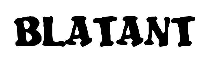 Blatant Font