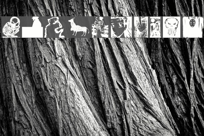 BlaxArties Font examples