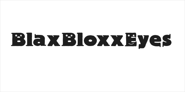 BlaxBloxxEyes Logo