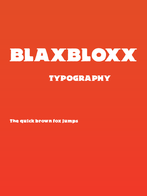 BlaxBloxx Poster