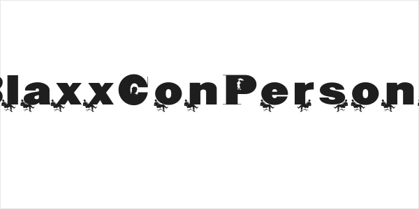 BlaxxConPersona Logo