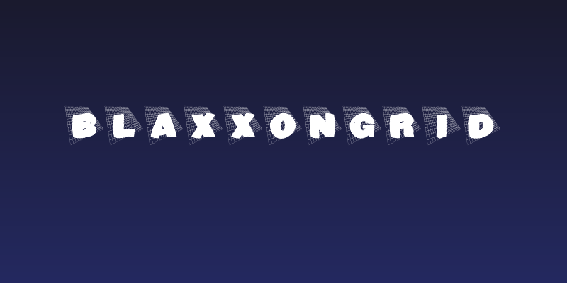 BlaxxOnGrid Social Header