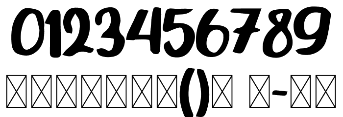 Blayer Charles Demo Font OTHER CHARS