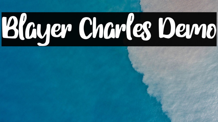 Blayer Charles Demo Example 1
