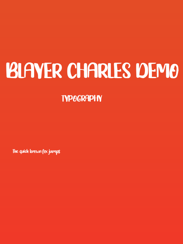 Blayer Charles Demo Poster