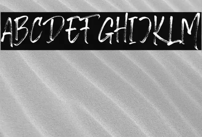 Blaze Stanley Personal Use Font examples