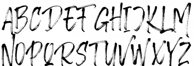 Blaze Stanley Personal Use Font Litere mici