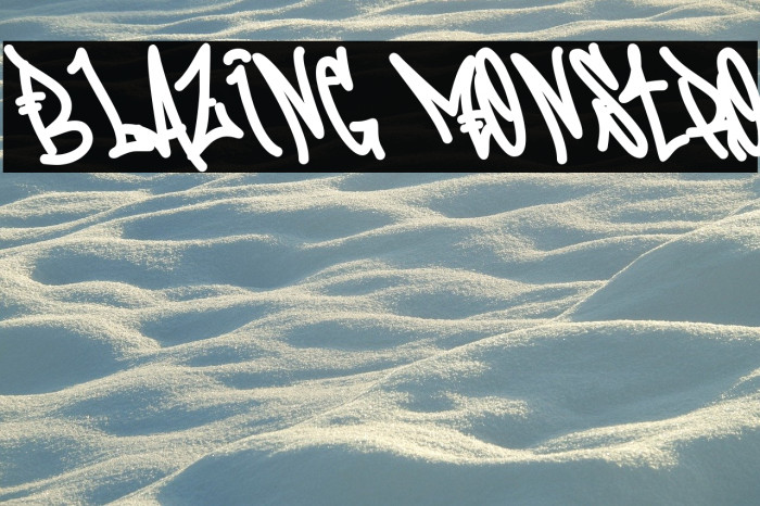 Blazing Monstro Example 1