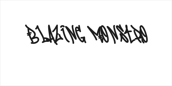 Blazing Monstro Logo