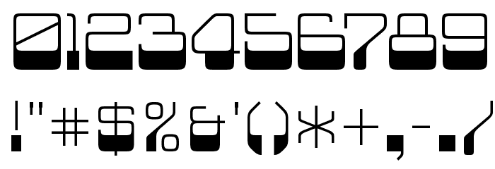 Blazium Font OTHER CHARS