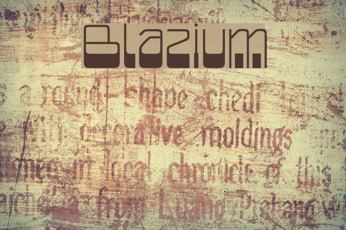 Blazium Font examples