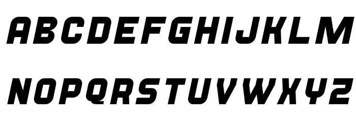 Blazma Italic Font LOWERCASE