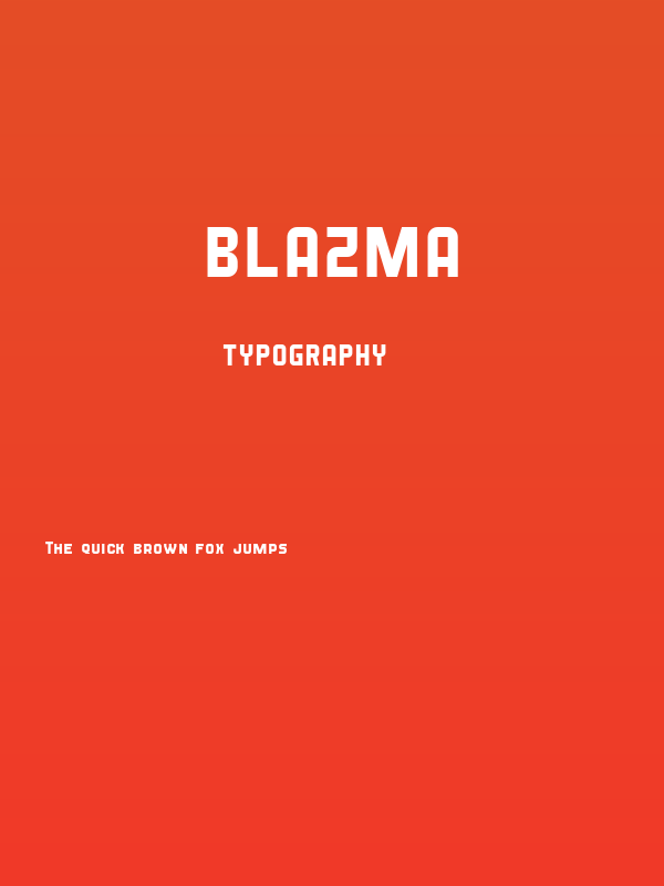 Blazma Poster
