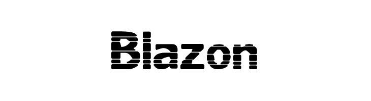 Blazon  les polices de caractères gratuit tlcharger