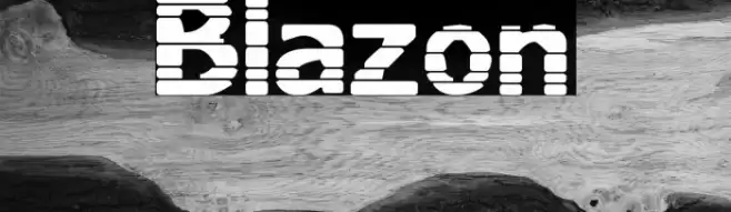 Blazon Font examples
