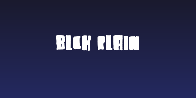 Blck Plain Social Header