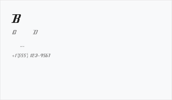 Bleach Business Card