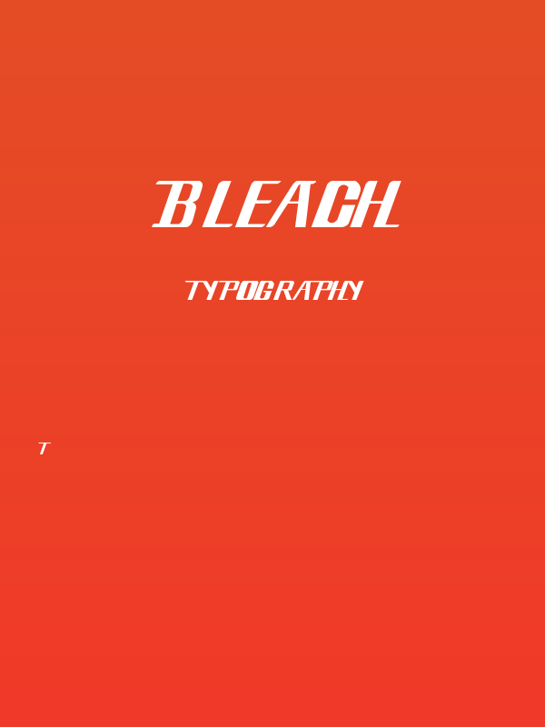 Bleach Poster