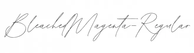 BleachedMagenta-Regular  تنزيل الخطوط