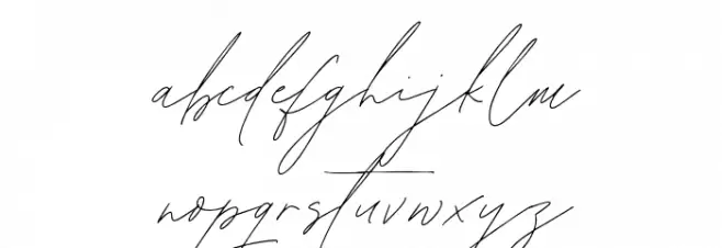 BleachedMagenta-Regular फ़ॉन्ट लोअरकेस