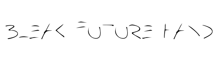 Bleak Future Hand  لخطوط تنزيل