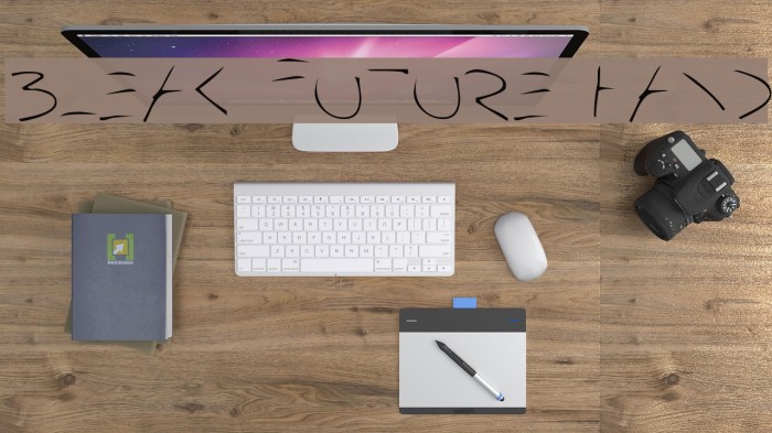 Bleak Future Hand Font examples