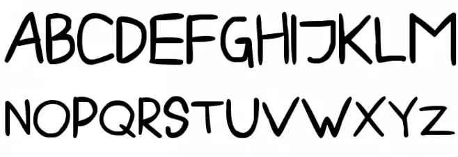 Blee Guys Schriftart Groß