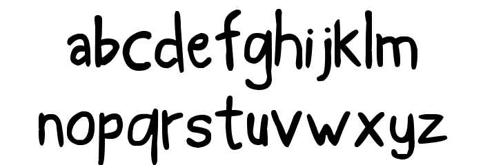 BleeGuysES Font LOWERCASE