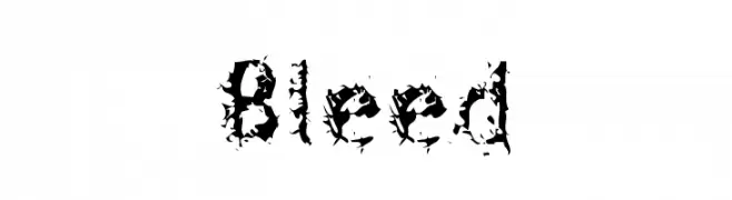 Bleed  Descarca Fonturi Gratis