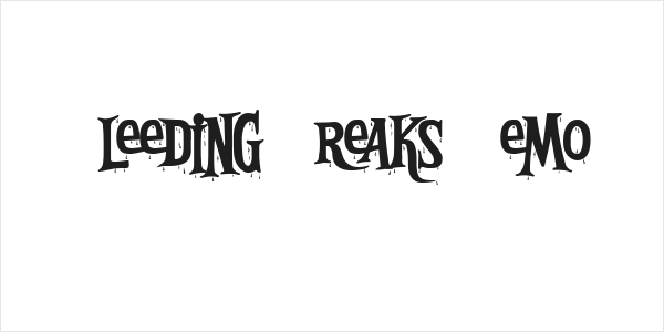 Bleeding Freaks Demo Logo