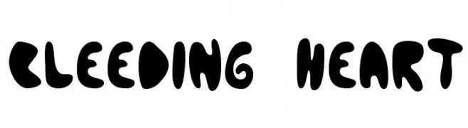 Bleeding Heart  Free Fonts Download