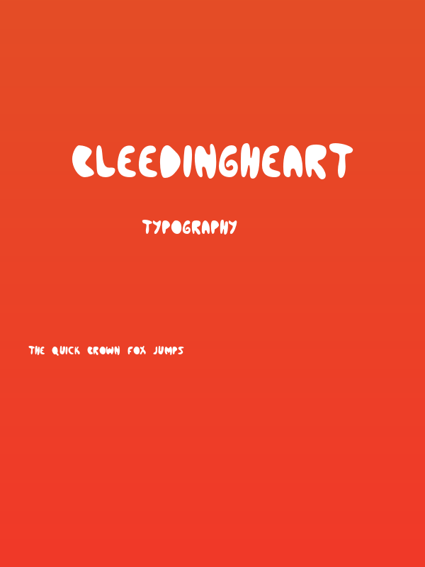 BleedingHeart Poster