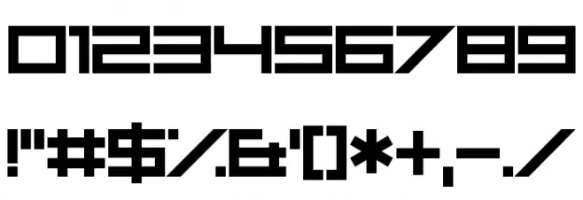 Blend Her Font OTHER CHARS