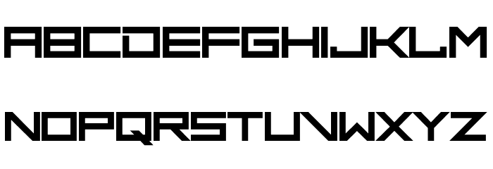 Blend Her Font LOWERCASE