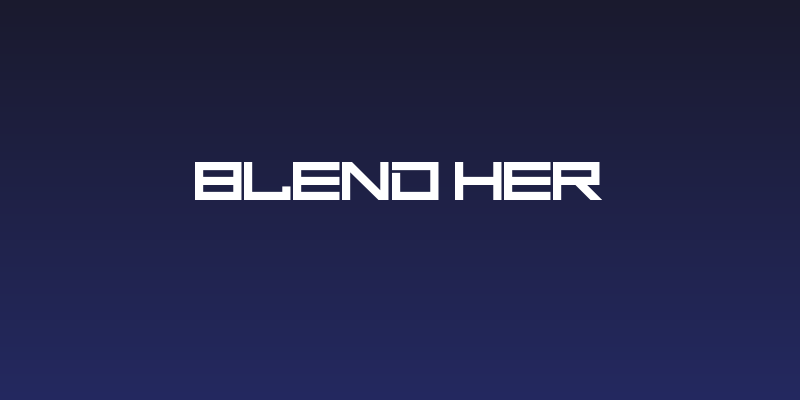 Blend Her Social Header