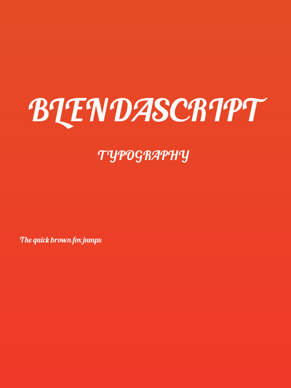 BlendaScript Poster