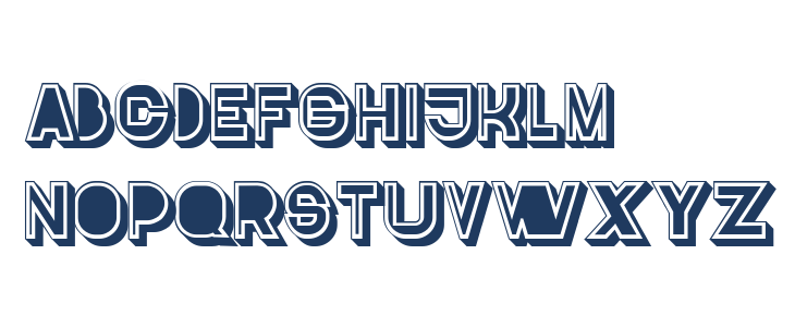 Blender Regular Lowercase