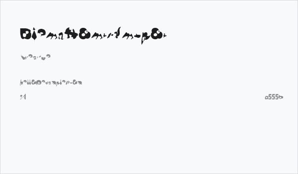 BlendfontsIncpot Business Card