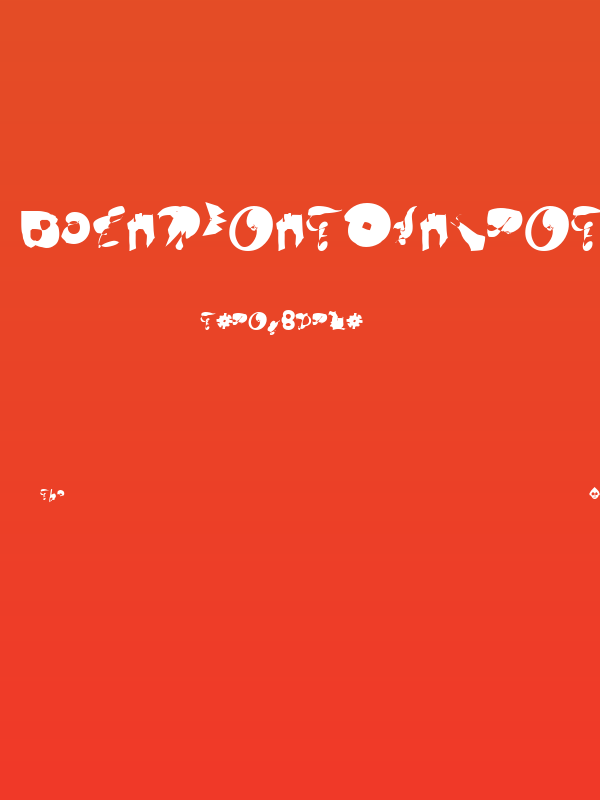 BlendfontsIncpot Poster