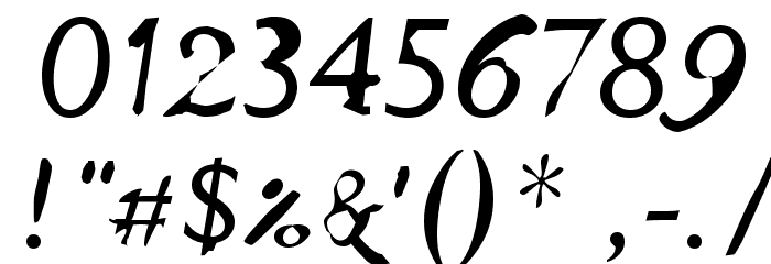 BlendfontsWuestling Font OTHER CHARS