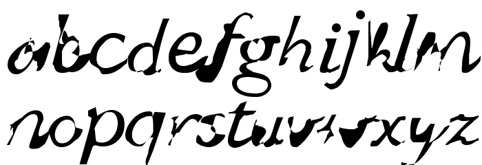 BlendfontsWuestling Font LOWERCASE