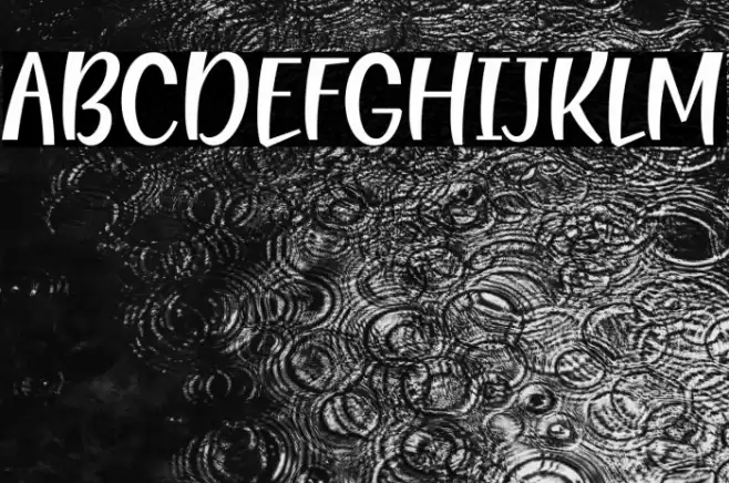 Blending Attraction 字体 examples