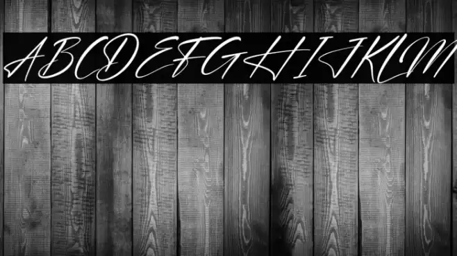 Blendstera Italic Font examples