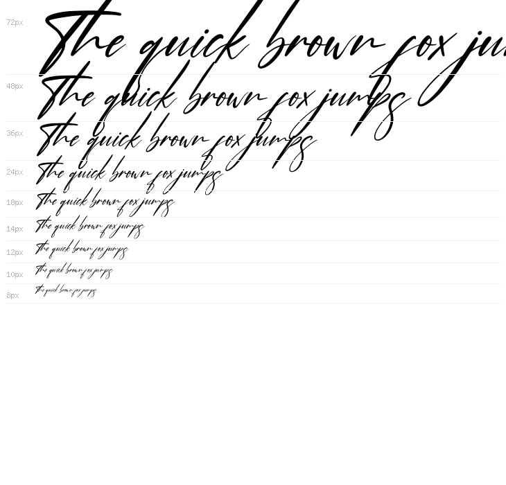 Blendstera Italic Waterfall