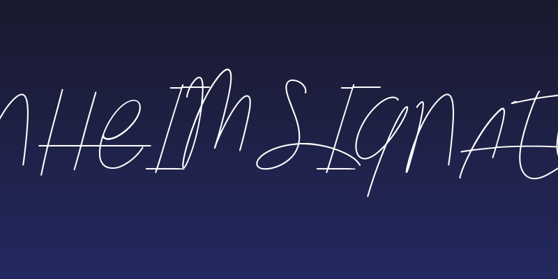 Blenheim Signature Social Header