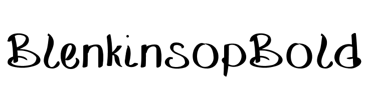 BlenkinsopBold Font
