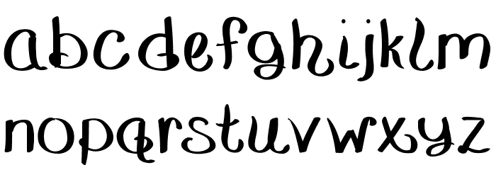 BlenkinsopBold Font LOWERCASE