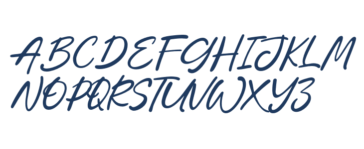 Blesh Forte Uppercase