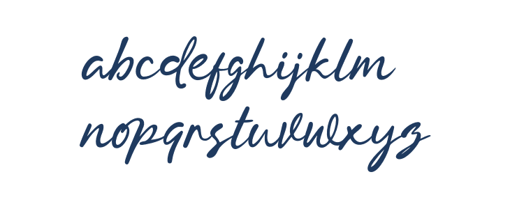Blesh Forte Lowercase