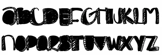 Blessa Font LOWERCASE